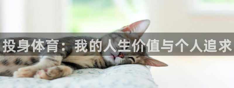 球客岛：投身体育：我的人生价值与个人追求