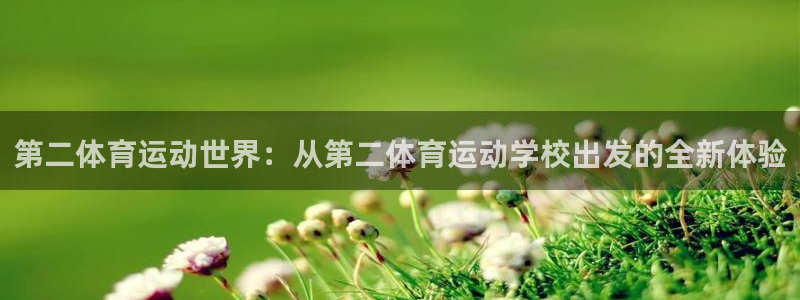 球客岛：第二体育运动世界：从第二体育运动学校出发的全新体验