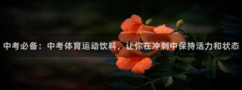 球客岛：中考必备：中考体育运动饮料，让你在冲刺中保持活力和状态