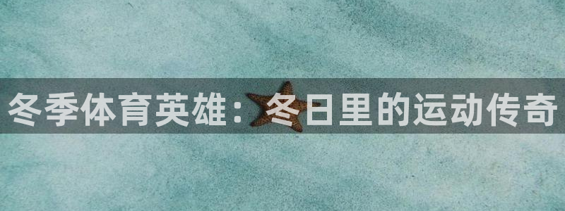 球客岛：冬季体育英雄：冬日里的运动传奇